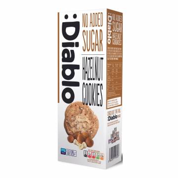 Diablo Sugar-Free Hazelnut Cookies Sweetened with Maltitol | 135g