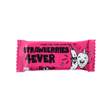 Roobar Organic Strawberries 4ever Bar 30g