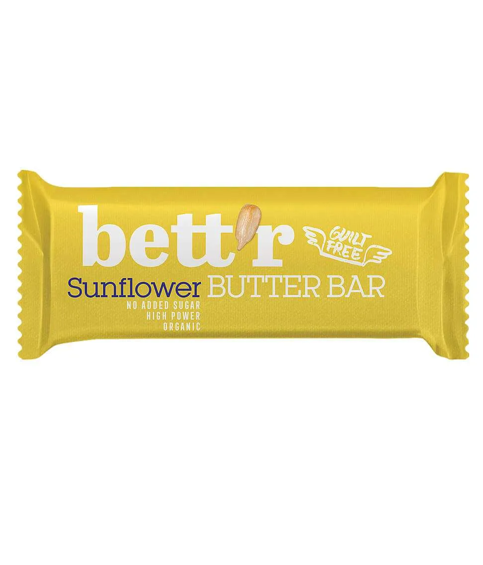 Bett'r Organic Sunflower Butter Bar 30g