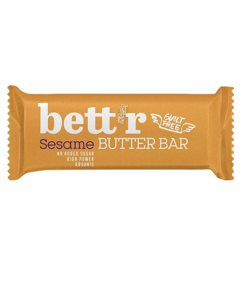 Bett'r Organic Sesame Tahini Butter Bar 30g