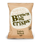 Brown Bag Crisps Lightly Salted 40g