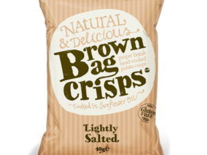 Brown Bag Crisps Lightly Salted 40g