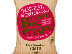 Brown Bag Crisps Oak Smoked Chilli 40g