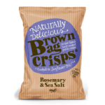 Brown Bag Crisps Rosemary & Sea Salt 40g