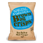 Brown Bag Crisps Sea Salt & Malt Vinegar 40g