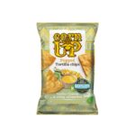 CornUp! Popped Tortilla Chips Nacho Cheese and Juicy Jalapenos 60g – light air-popped corn snack