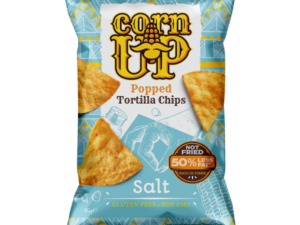 CornUP! Popped Tortilla Chips Salt 60g
