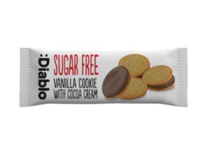 Diablo Sugar-Free Vanilla Sandwich Cookies with Cocoa Cream 44g