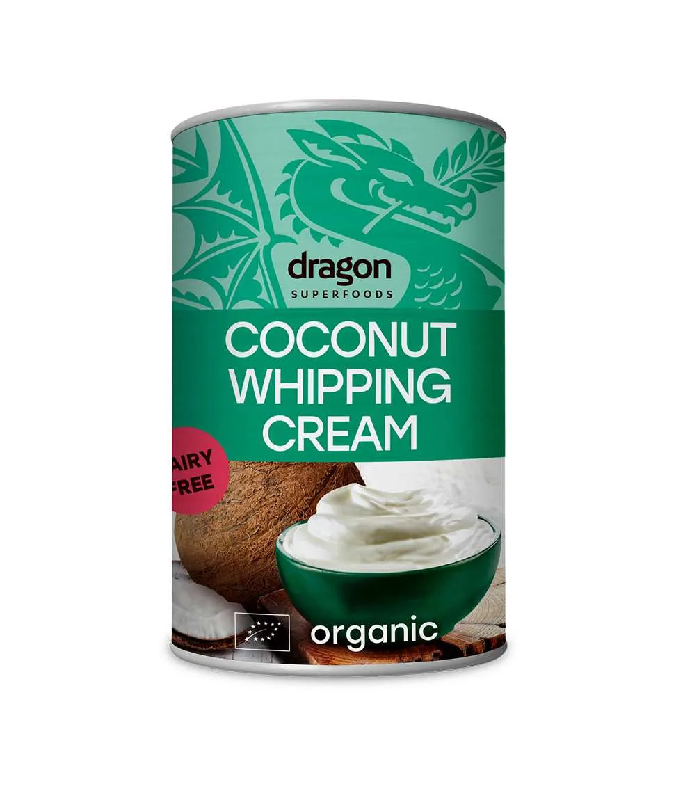 Dragon Superfoods Organic Coconut Whipping Cream 400g