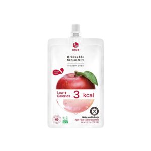 Jelly B Drinkable Konjac Jelly Apple 150ml – low calorie konjac jelly drink snack