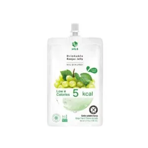 Jelly B Drinkable Konjac Jelly Green Grape 150ml – low calorie konjac jelly drink snack