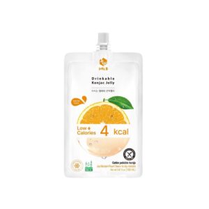 Jelly B Drinkable Konjac Jelly Jeju Mandarin 150ml – low calorie citrus konjac jelly drink snack