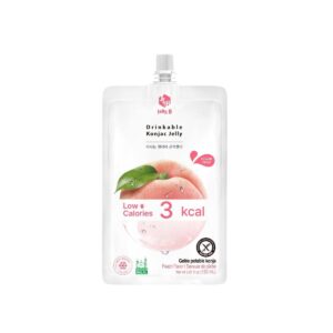 Jelly B Drinkable Konjac Jelly Peach 150ml – low calorie konjac jelly drink snack