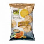 RiceUP! Brown Rice Chips Honey and Mustard 60g