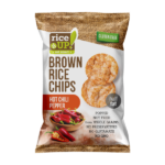 RiceUP! Brown Rice Chips Hot Chili Pepper 25g