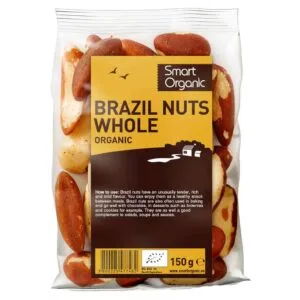 Smart Organic Brazil Nuts Whole 150g