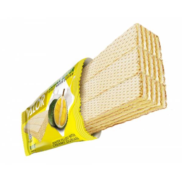 Tastiway_ALOR_Durian_Wafer_21g_bar2-600x600 Alor Durian Wafer 210g (21g x 10 packs) - Image 3