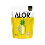 Alor Freeze Dried Pineapple 15g – light crunchy freeze-dried tropical pineapple snack