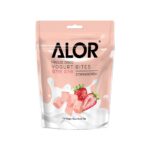 Alor Freeze Dried Yogurt Bites Strawberry 15g – light crunchy freeze-dried yogurt snack