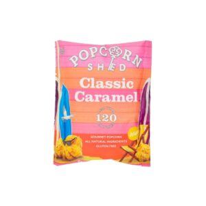 Popcorn Shed Classic Caramel Popcorn Snack Pack 24g – artisan gourmet caramel popcorn