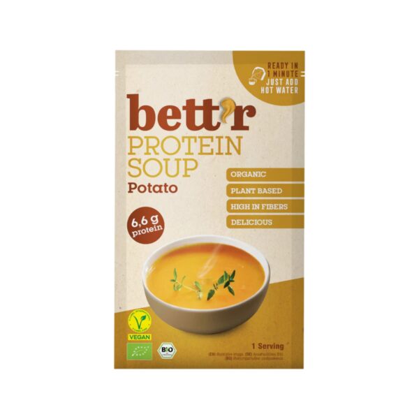 Bett'r Organic Protein Soup with Potato 30g - Image 1