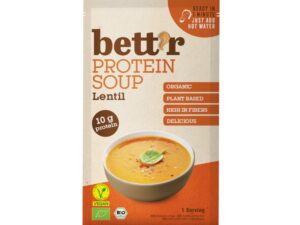 Bett'r Organic Protein Soup with Red Lentils 30g