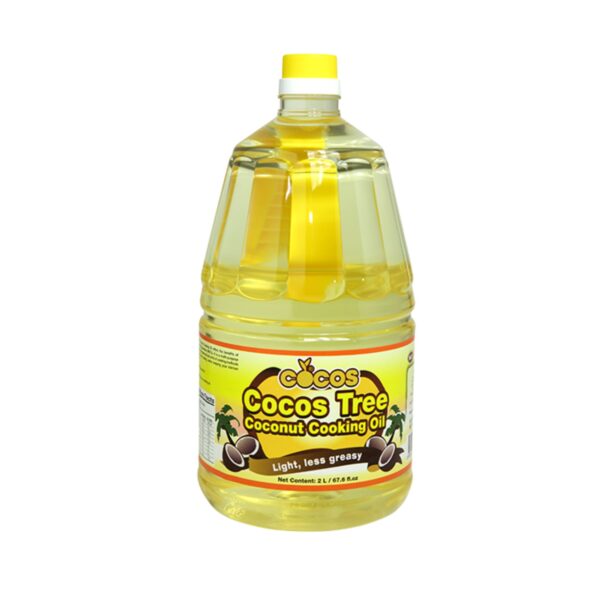 Cocos Tree Coconut Cooking Oil 2 Litres - Image 1