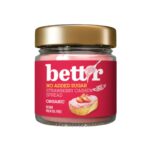 Bett'r Organic Strawberry and Cashew Spread With No Added Sugar 250g