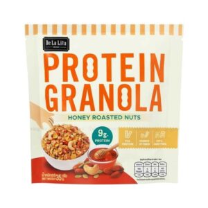 De La Lita Protein Granola Honey Roasted Nuts 35g – high protein granola snack pack